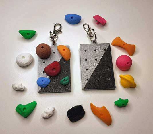 Bouldering Wall Keychain