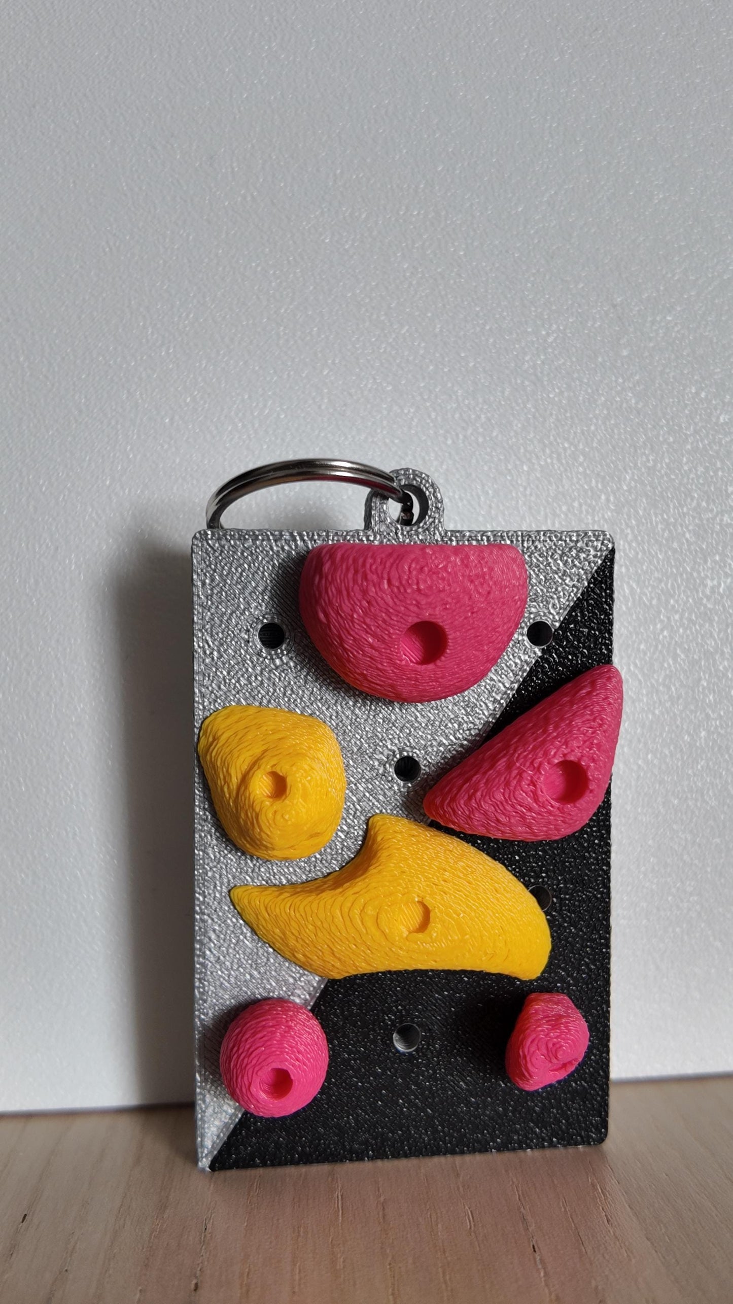 Bouldering Wall Keychain