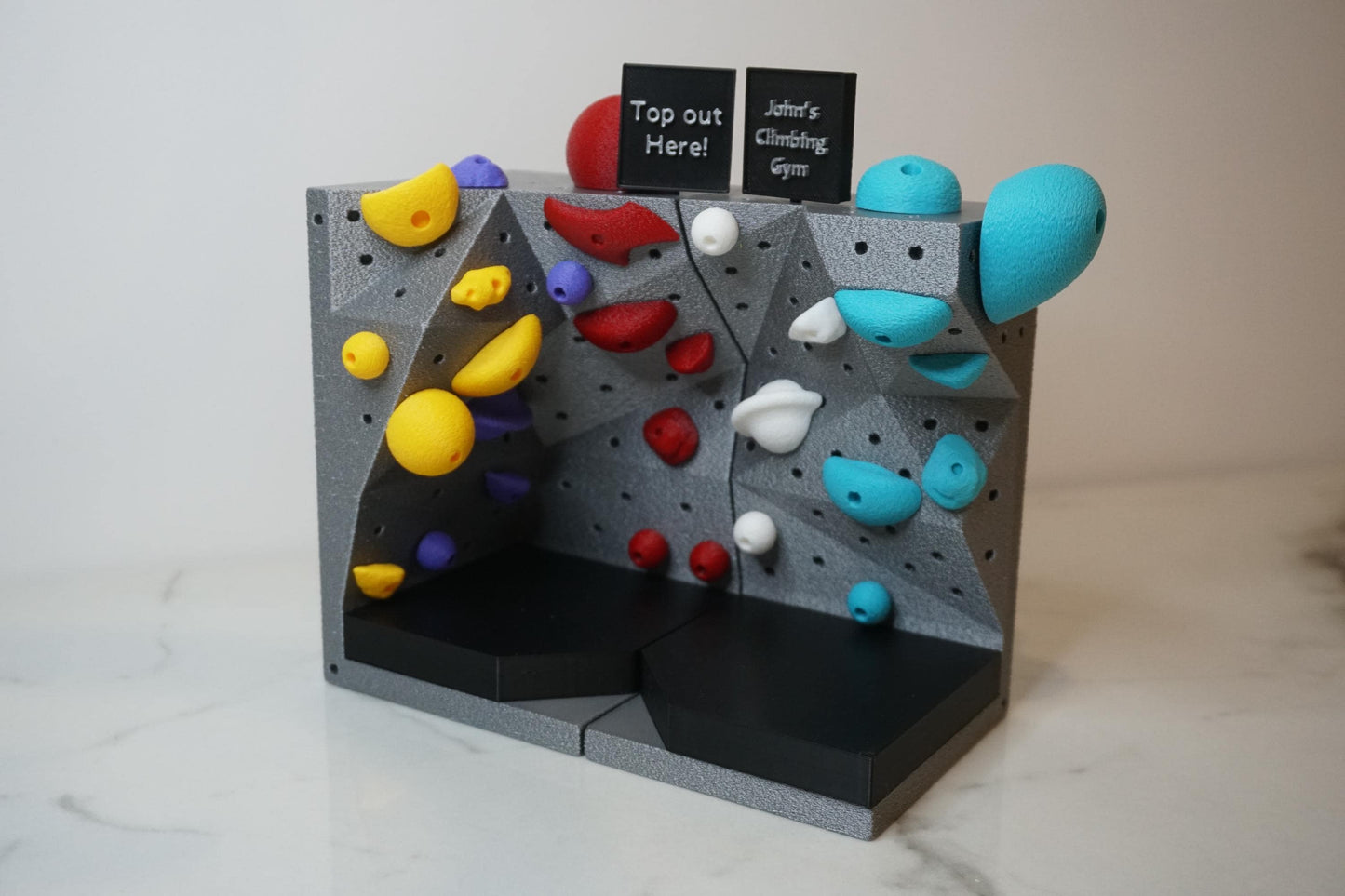 Bouldering Wall Miniature Diorama