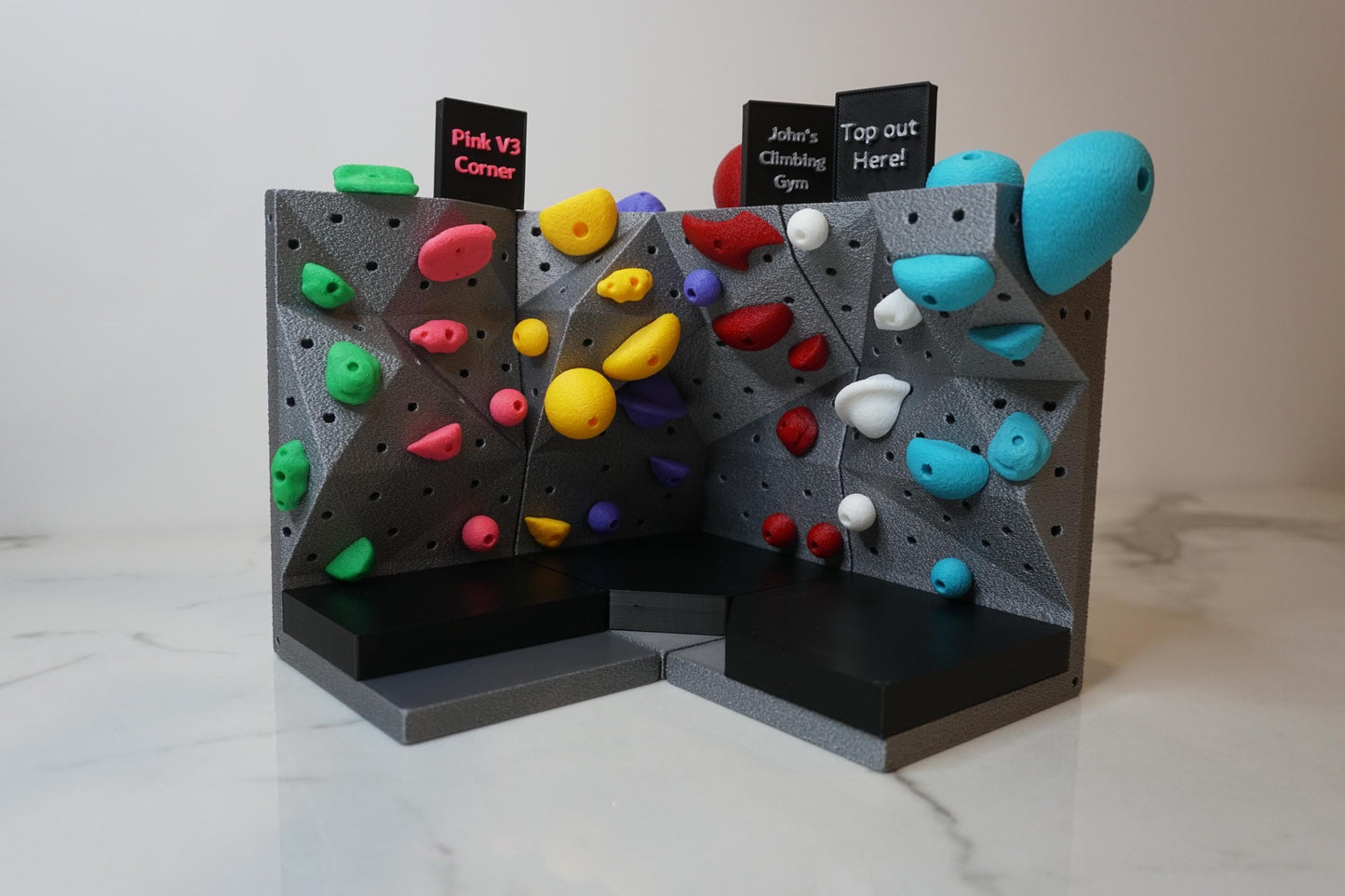Bouldering Wall Miniature Diorama