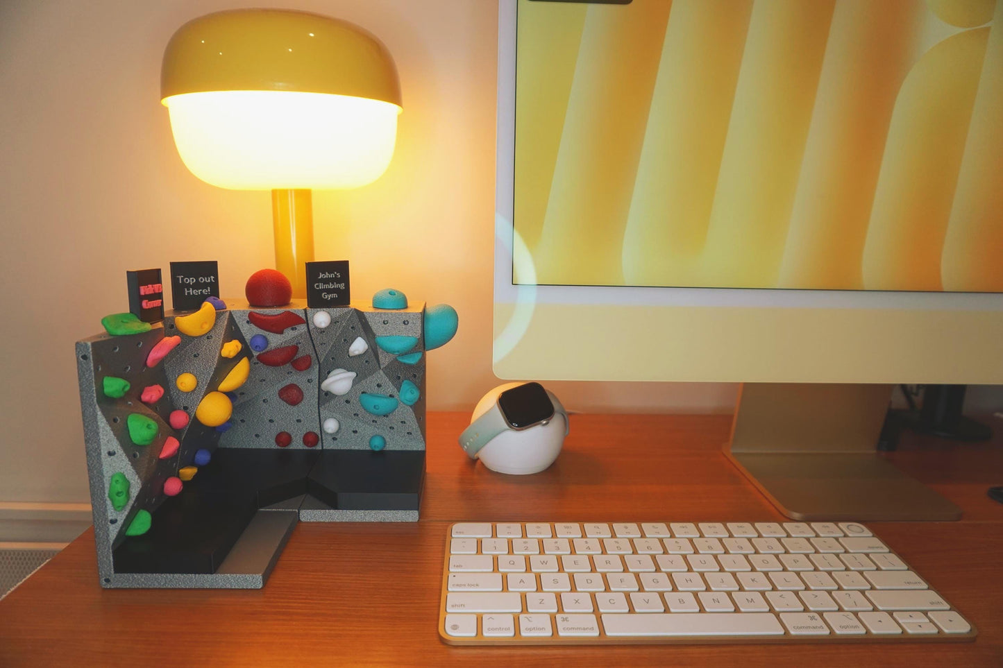 Bouldering Wall Miniature Diorama