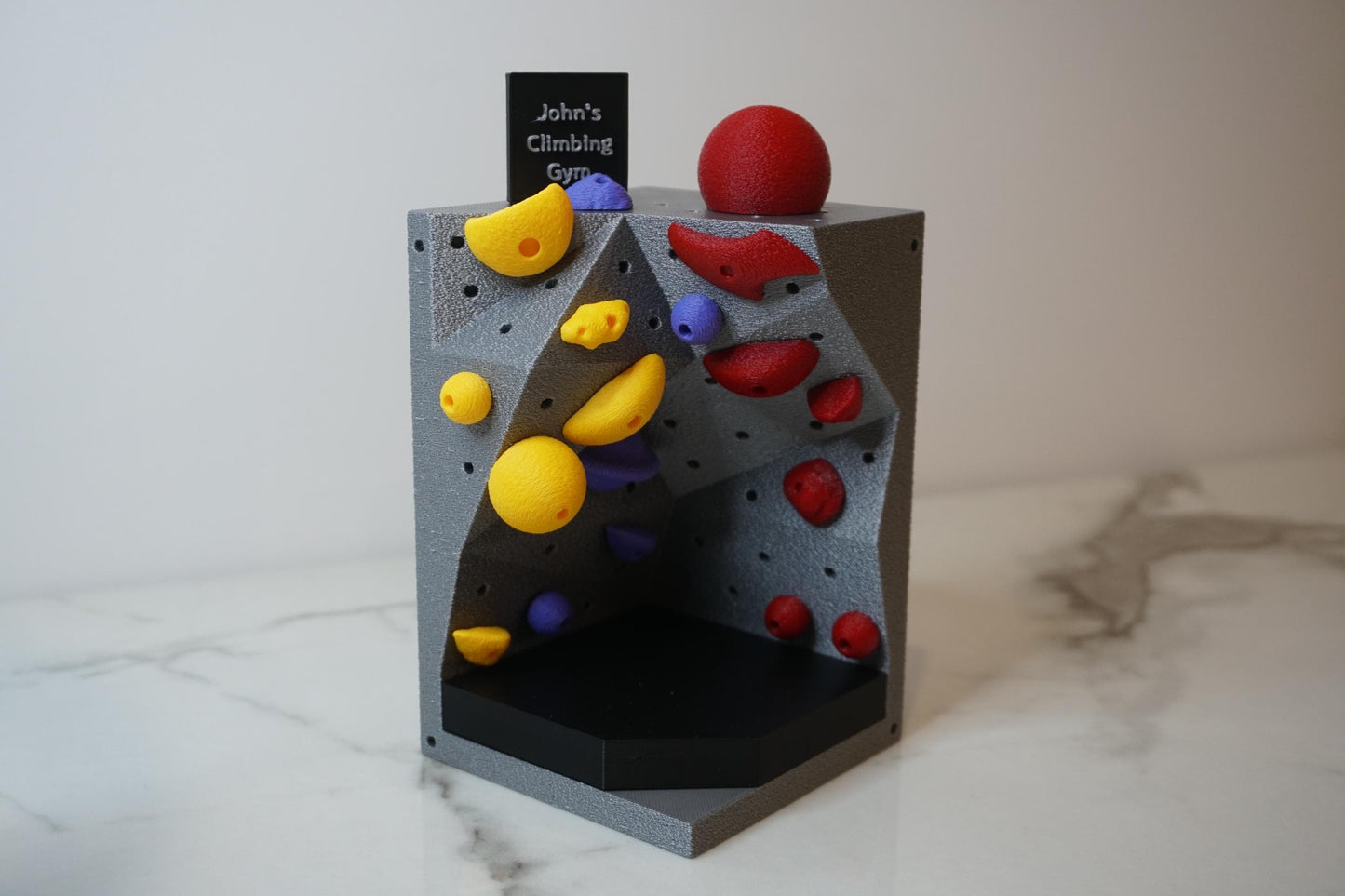 Bouldering Wall Miniature Diorama