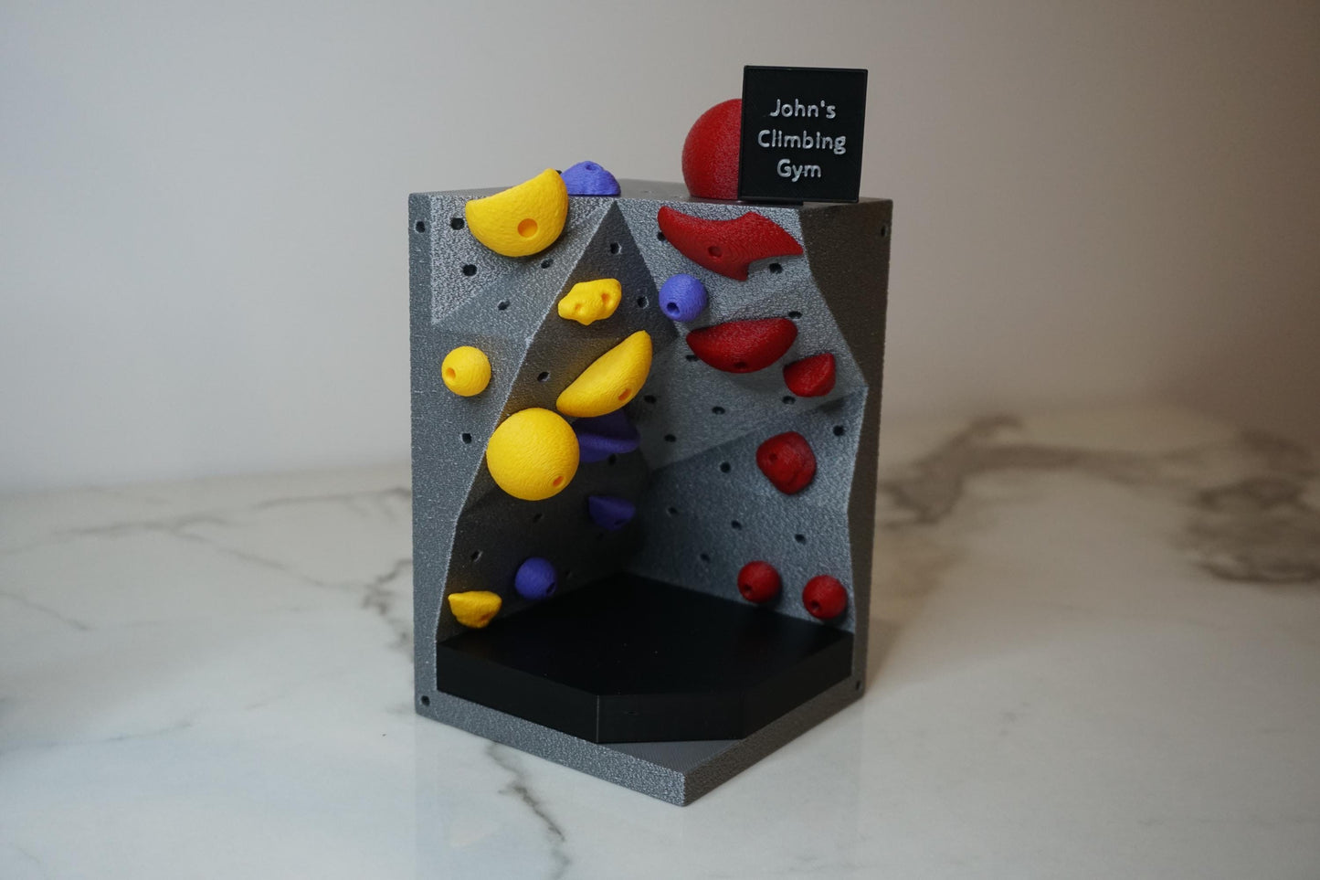 Bouldering Wall Miniature Diorama