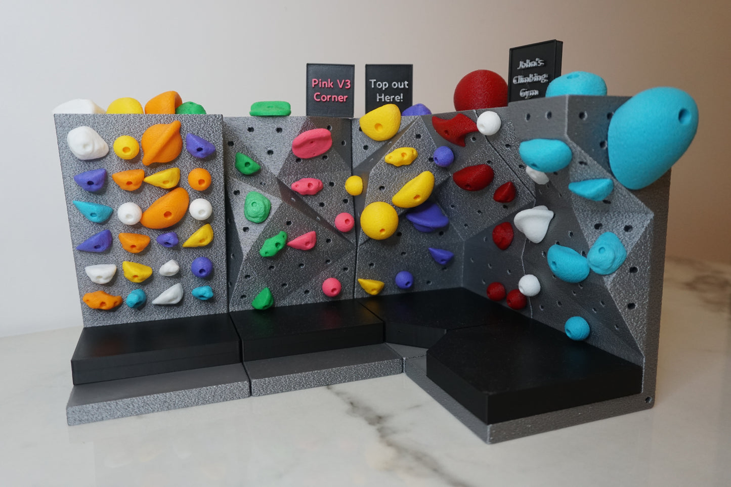 Bouldering Wall Miniature Diorama