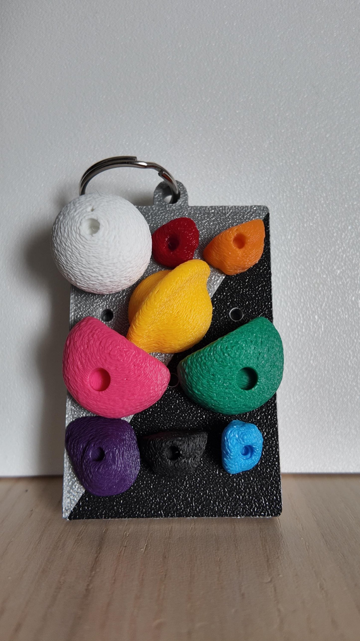 Bouldering Wall Keychain