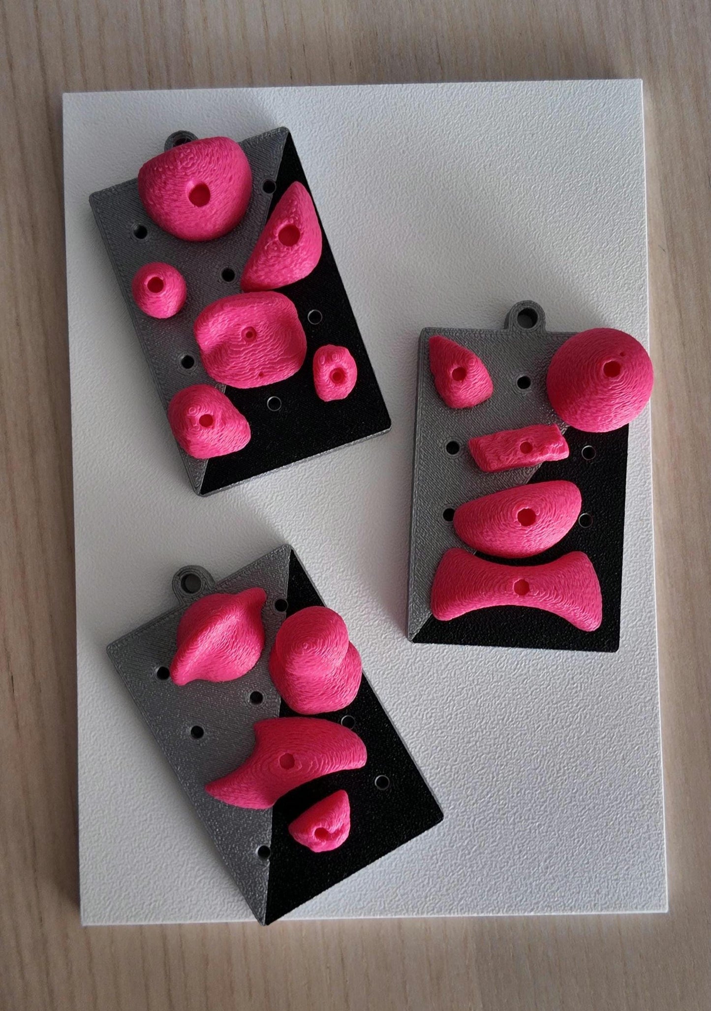 Bouldering Wall Keychain