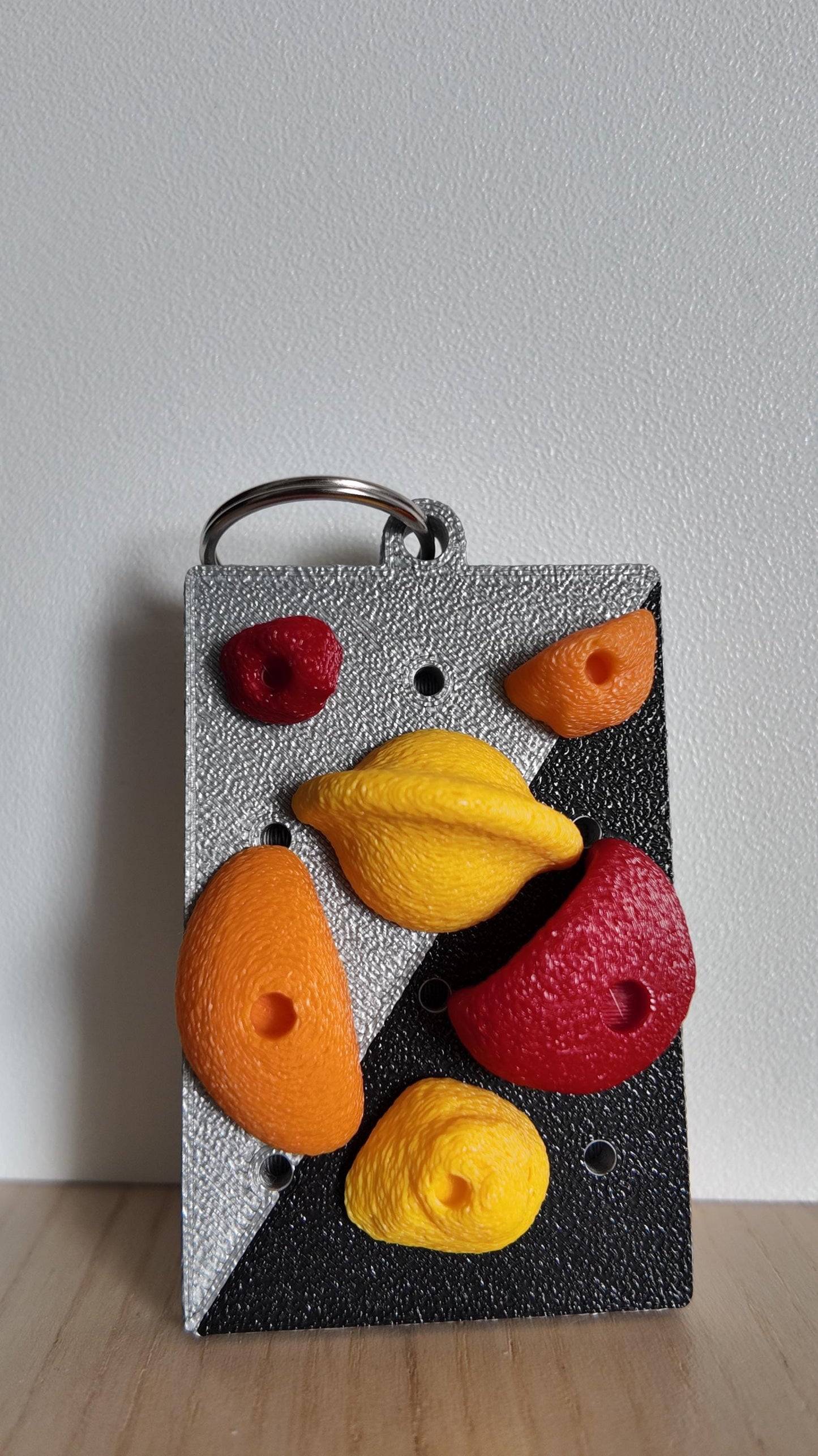 Bouldering Wall Keychain