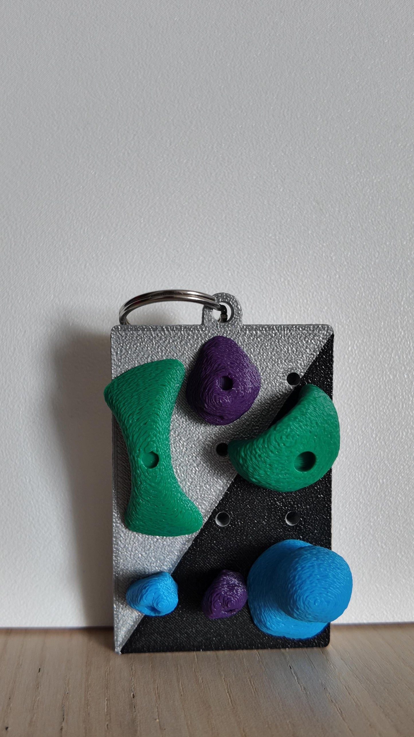 Bouldering Wall Keychain